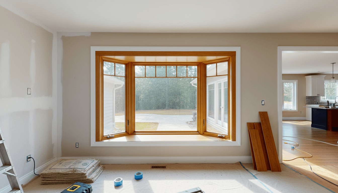 Nova Group 88 installer fitting modern window frame during installation